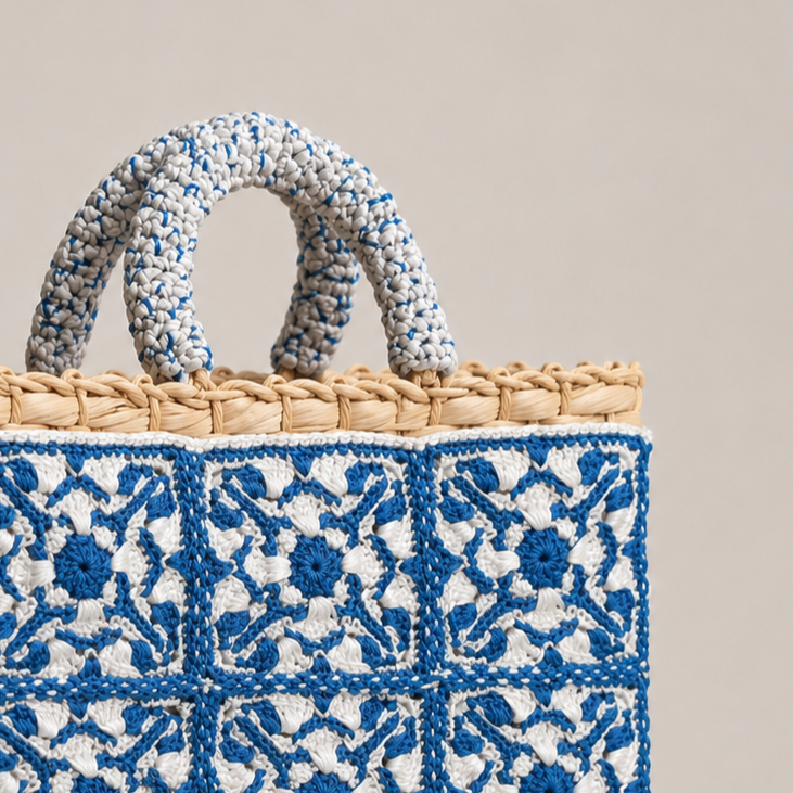 Bolsa Azulejo Azul