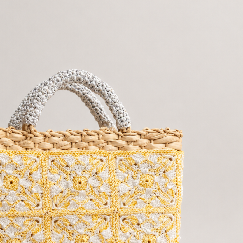 Bolsa Azulejo Amarelo