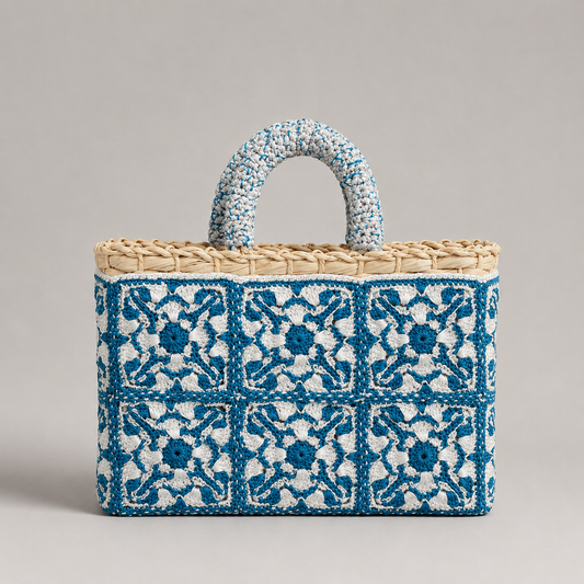 Bolsa Azulejo Azul