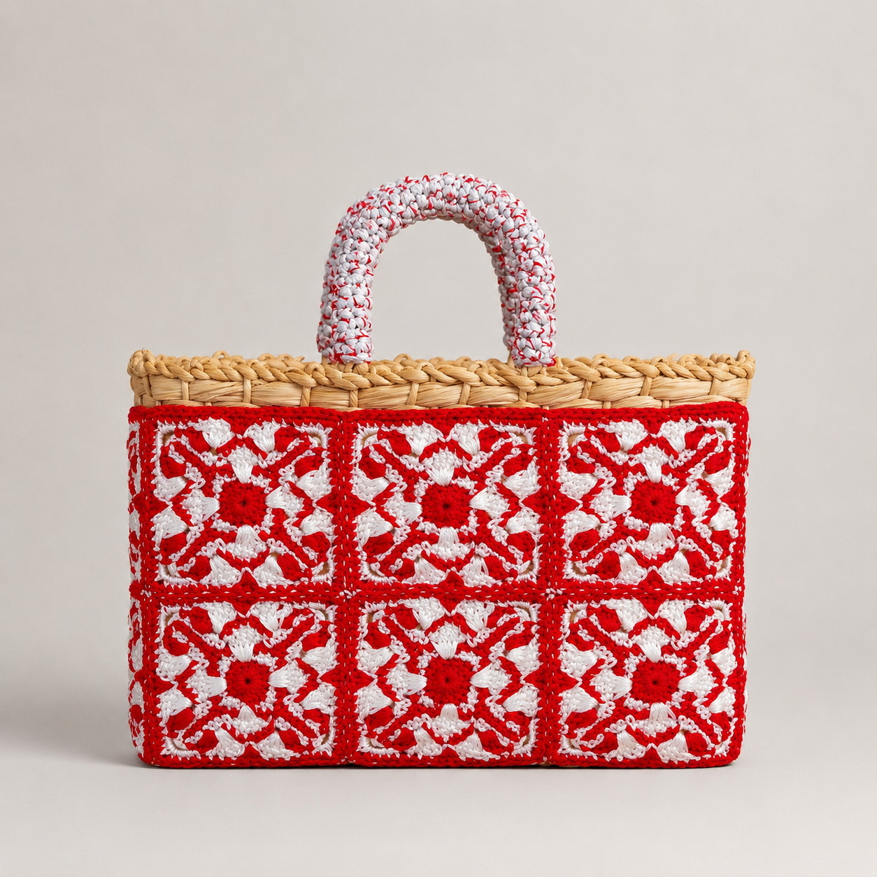 Bolsa Azulejo Vermelho