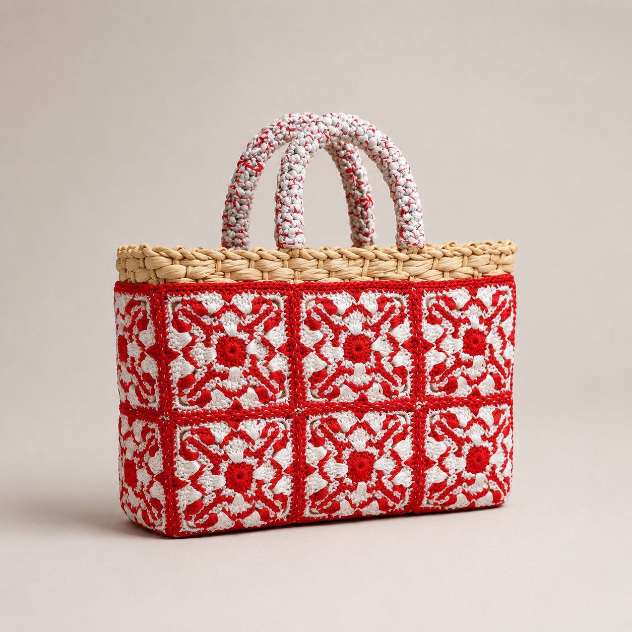 Bolsa Azulejo Vermelho
